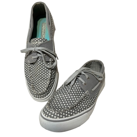 Sperry Polka Dot Shoes 8.5 - Picture 1 of 8